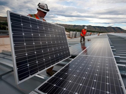 Solar panels setup in Australia