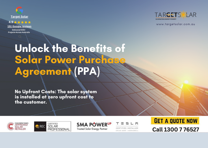 No Cost Solar Program for Australian Businesses with Target Solar PPA